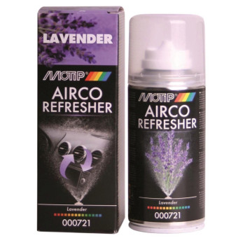 Spray odorizant MOTIP Airco Refresher, 150ml, lavandă 000721BS